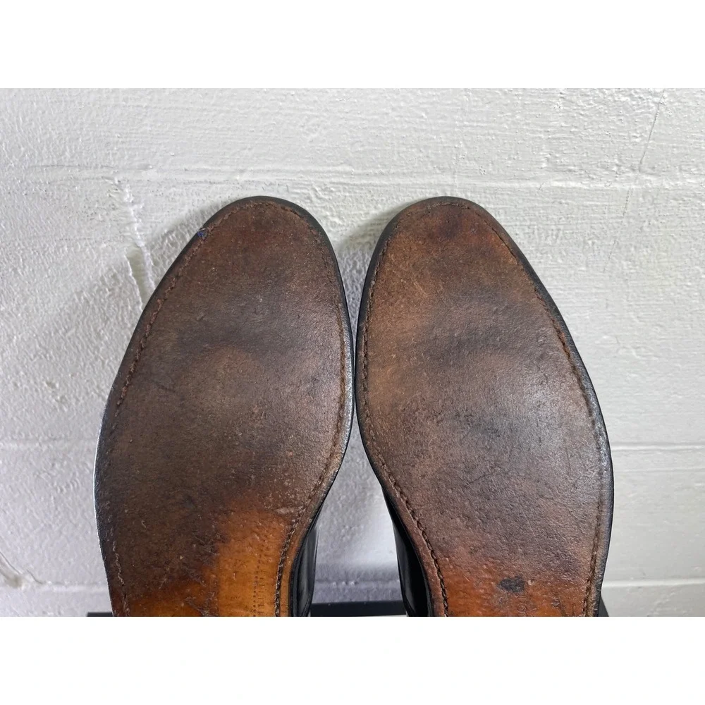 Allen Edmonds Fifth Avenue 5705 Cap Toe Black Leather Oxford‎ Dress Men's 11.5 D